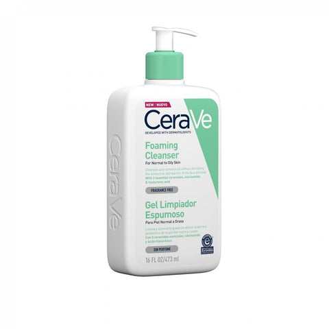 Cerave Foaming Facial Cleanser For Normal To Oily Skin