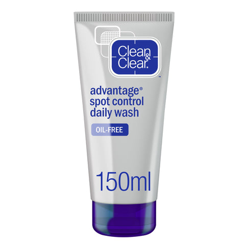 Clean & Clear Daily Facial Wash Advantage Spot Control - 150ml
