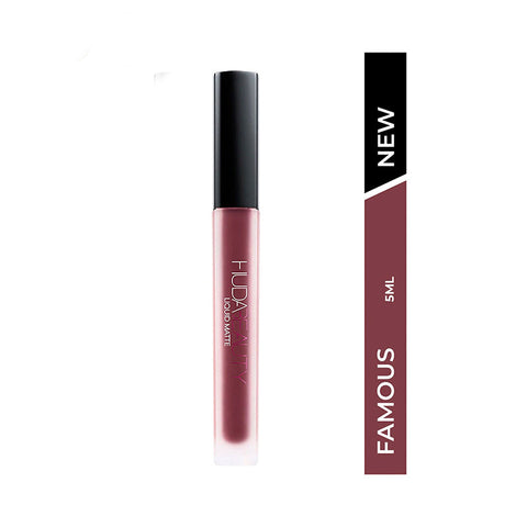 Huda Beauty Liquid Matte Lipstick # Famous 5Ml