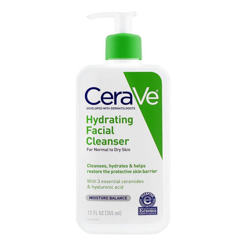 Cerave Hydrating Facial Cleanser For Normal To Dry Skin 355ml