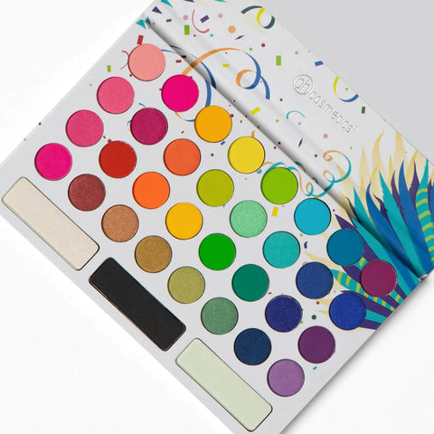 Bh Cosmetics Take Me Back To Brazil 35 Color Presed Pigment Eyeshadow Palette