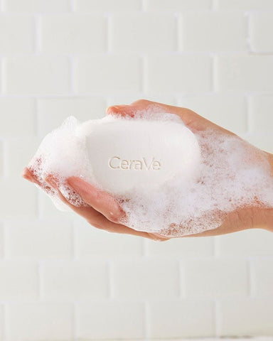Cerave Foaming Cleanser Bar For Normal To Oily Skin 128G