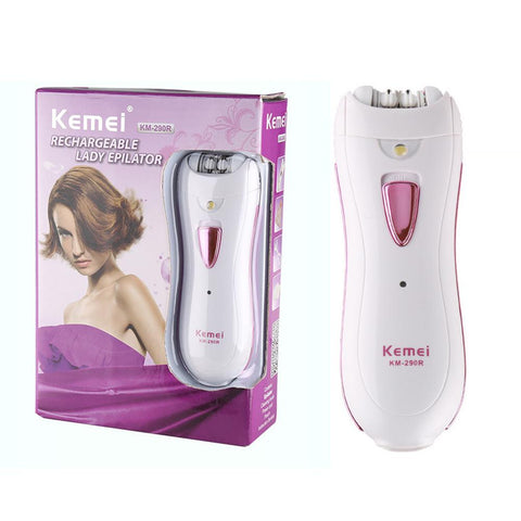 Kemei KM-290R Rechargeable Lady Epilator Shaver