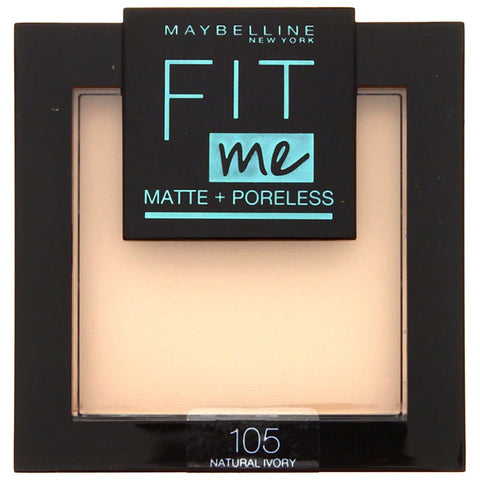 Maybelline Fit Me Matte + Poreless Powder 105 Natural Ivory 9G