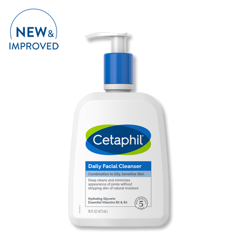 Cetaphil Daily Facial Cleanser Face Normal To Oily Skin 237Ml
