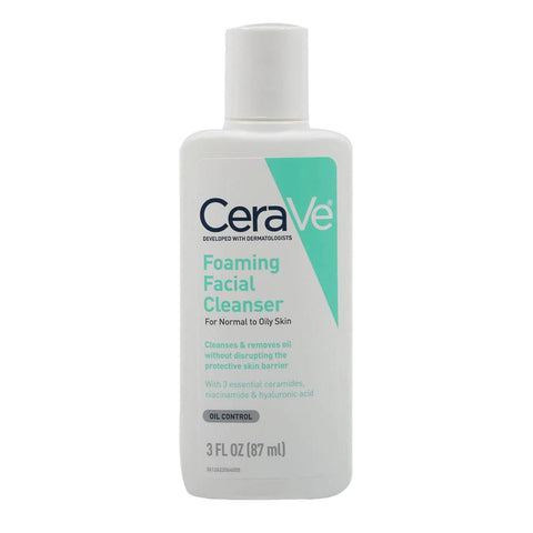 Cerave Foaming Facial Cleanser For Normal To Oily Skin