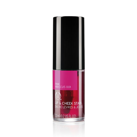 The Body Shop Lip And Cheek Stain Pink Hibiscus 001 018 7.2 Ml