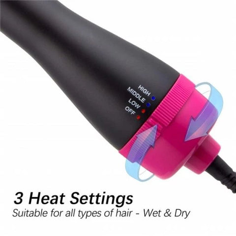 One Step Hot Air Brush (Dryer + Styler)