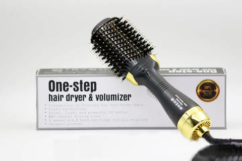 One Step Hair Dryer & Volumizer (Gold)