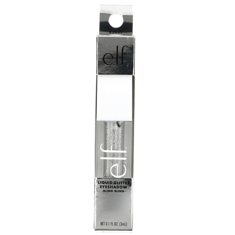E.l.f Liquid Glitter Eyeshadow, Bling Bling 0.1 fl oz (3 ml)