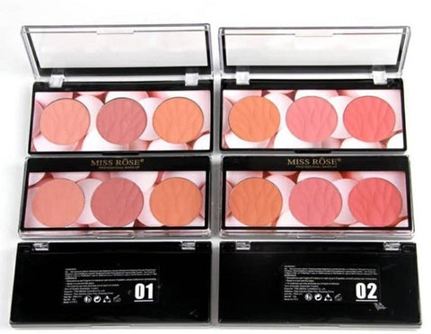Miss Rose 2 Color Blush Palette 03
