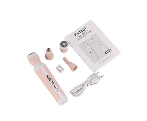 Kemei 4 in 1 Shaver Suit Hair Remover Km-3024