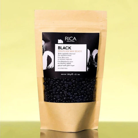 RICA WAX BEADS BRAZILIAN BLACK 150 GM