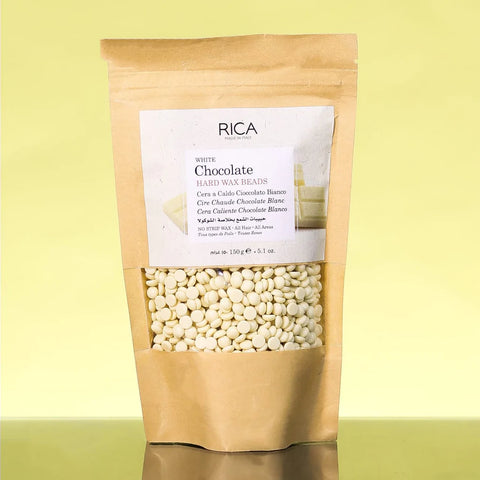 RICA HARD WAX BEADS WHITE CHOCOLATE 150 GM