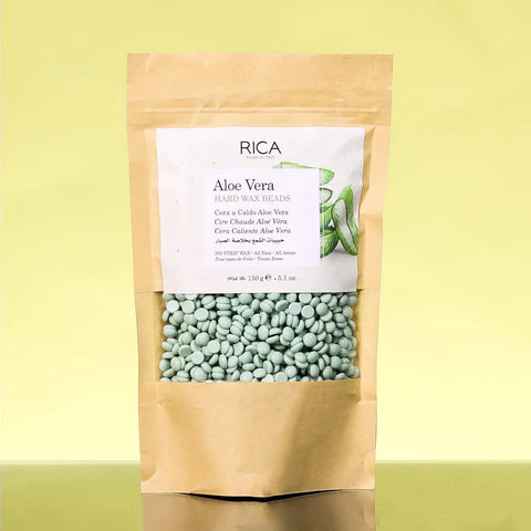 RICA HARD WAX BEADS ALOE VERA 150 GM