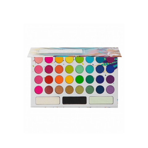 Bh Cosmetics Take Me Back To Brazil 35 Color Presed Pigment Eyeshadow Palette