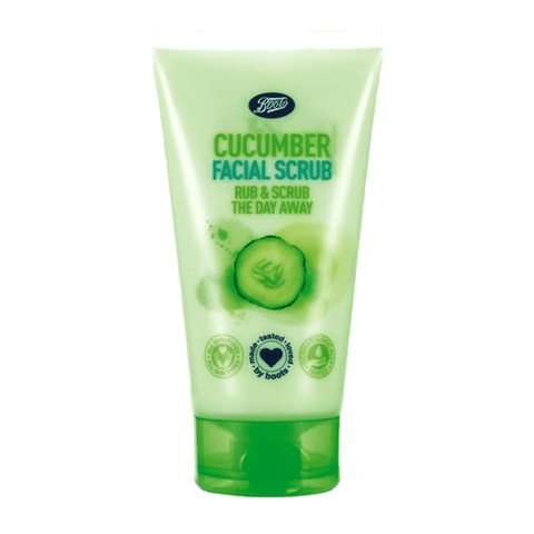 Boots Cucumber Facial Scrub Rub & Scrub The Day Away 150ml