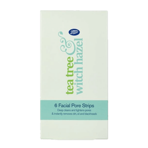 Boots Tea Tree Witch Hazel 6 Facial Pore Strips