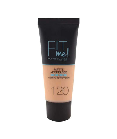 Maybelline Fit Me Matte Poreless Foundation Normal To Oily 120 30Ml