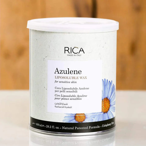 RICA WAX LIPSOLUBLE AZULENE 800 ML