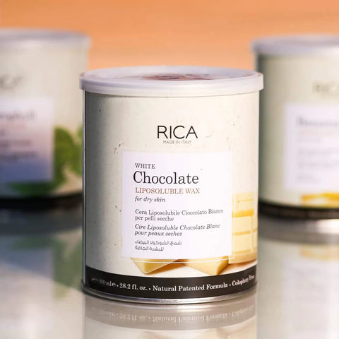 RICA LIPSOLUBLE WAX WHITE CHOCOLATE 800 ML