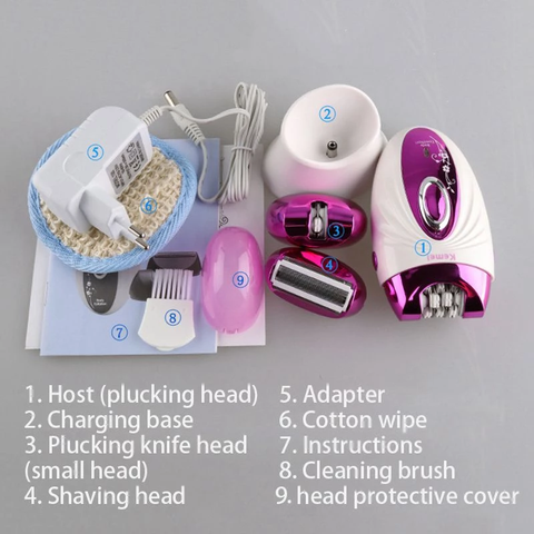Electric Epilator Smooth Electric Hair Removal