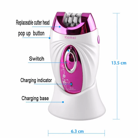Electric Epilator Smooth Electric Hair Removal