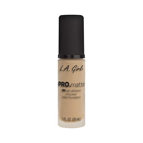 L.A Girl Pro Matte Hd Long Wear Matte Foundation 30Ml Soft Beige