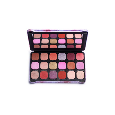 Makeup Revolution Forever Flawless Unconditional Love Eyeshadow Palette 18 Color