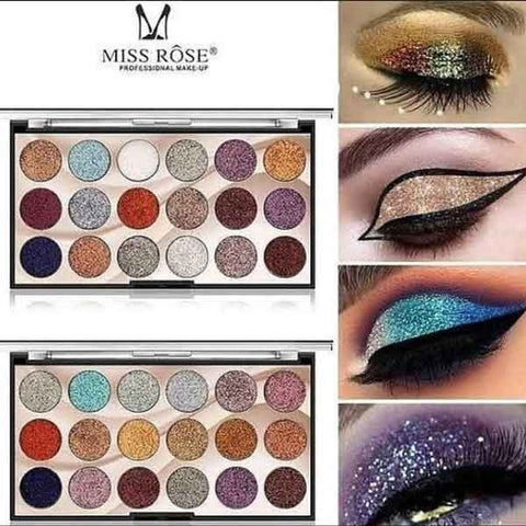 Miss Rose Glitter 18 Color Palette