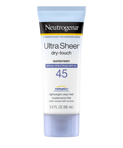 Neutrogena Ultra Sheer Dry-Touch Sunscreen Broad Spectrum Spf 45 88ml