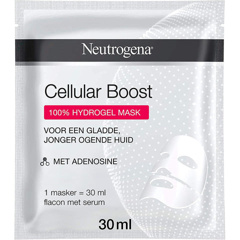Neutrogena Cellular Boost The Smart Smoother 100% Hydrogel Mask 30Ml