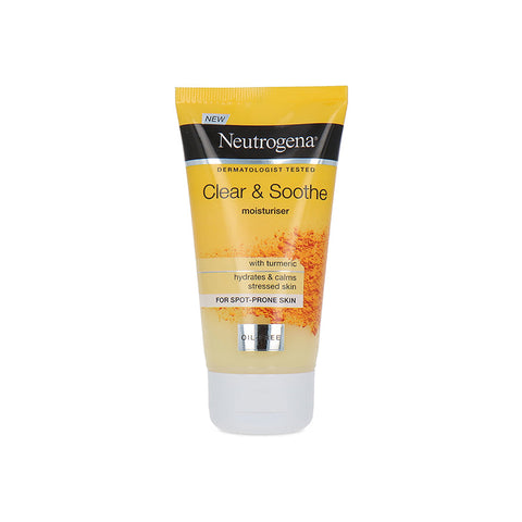 Neutrogena Clear & Soothe Moisturiser For Spot-Prone Skin Oil Free 75Ml