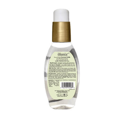 Ogx Nourishing + Coconut Milk Anti Breakage Serum118Ml