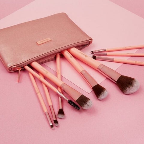 Bh Cosmetics Pretty In Pink 10 Piece Brush Set