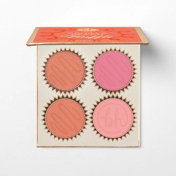 Bh Cosmetics Vanilla Peach Truffle 4 Color Blush Palette