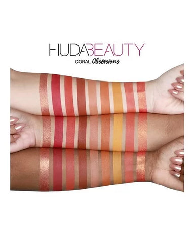 Huda Beauty Coral Obsession Eyeshadow Palette