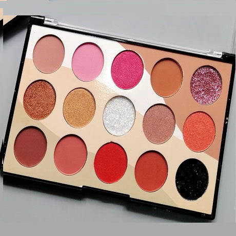 Miss Rose 15 Color Eyeshadow Palette 01