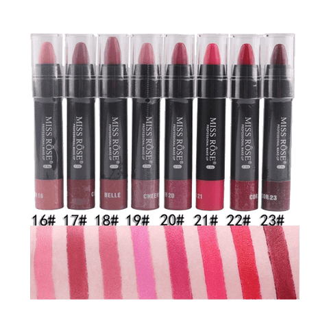 Miss Rose Matte Lip Batom Crayon