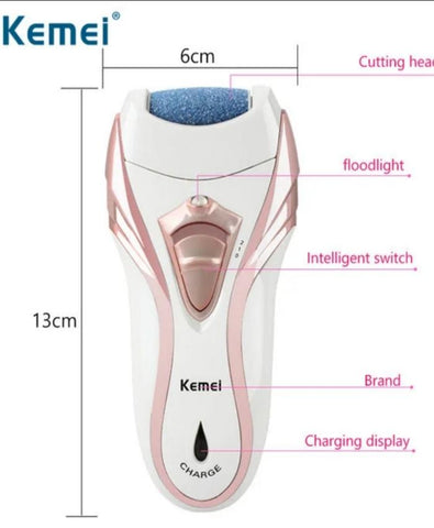 Kemei KM - 3010 3 in 1 Electric Rechargeable Cord and Cordless Epilator Shaver