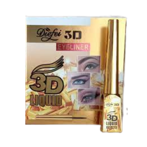 Diefie 3D Branded Gel Brown Liner