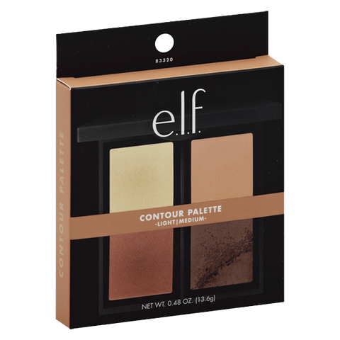 e.l.f. Contour Palette Light/Medium 4 Color