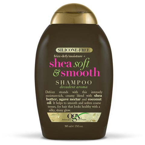 Ogx Frizz-Defy/Moisture + Shea Soft & Shooth Shampoo 385Ml