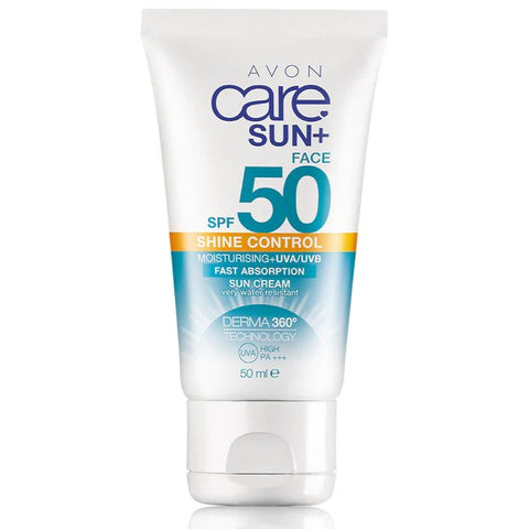Avon Care Sun+ For Face Spf 50 Shine Control 50Ml