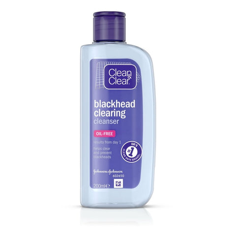 Clean & Clear Black Head Cleanser 200Ml