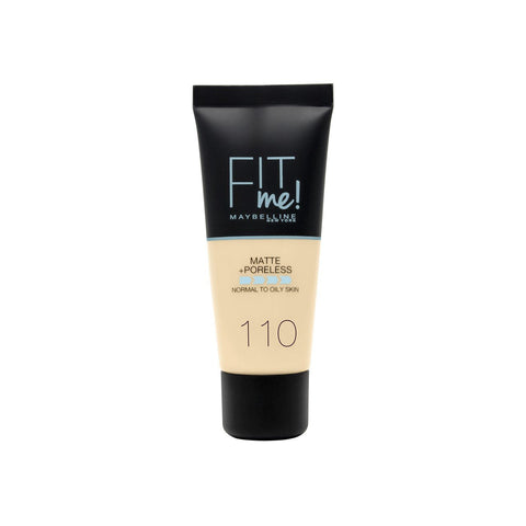 Maybelline Fit Me Matte Poreless Foundation Normal To Oily 110 30Ml