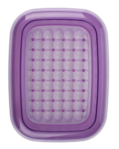 Rose Garden Crystal Pearl Soap Dish